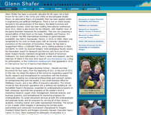 Tablet Screenshot of glennshafer.com